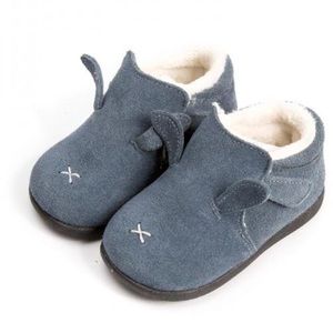 Baby Comfy Solid Fleece-lined Shoes